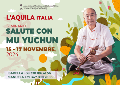 L'Aquila, Italy, Seminar, Health, Master Mu Yuchun, November, 2024.