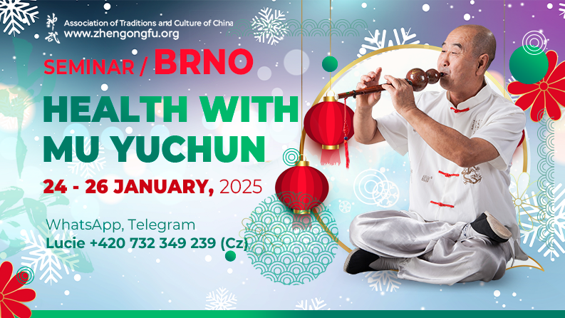 Brno, Czech Republic, Sеminar, Health, Master Mu Yuchun, January, 2025.